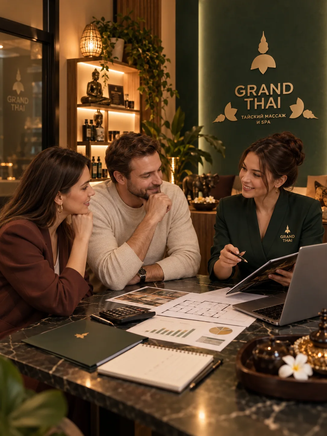 Консультация о финансовой модели и расходах на открытие GRANDTHAI