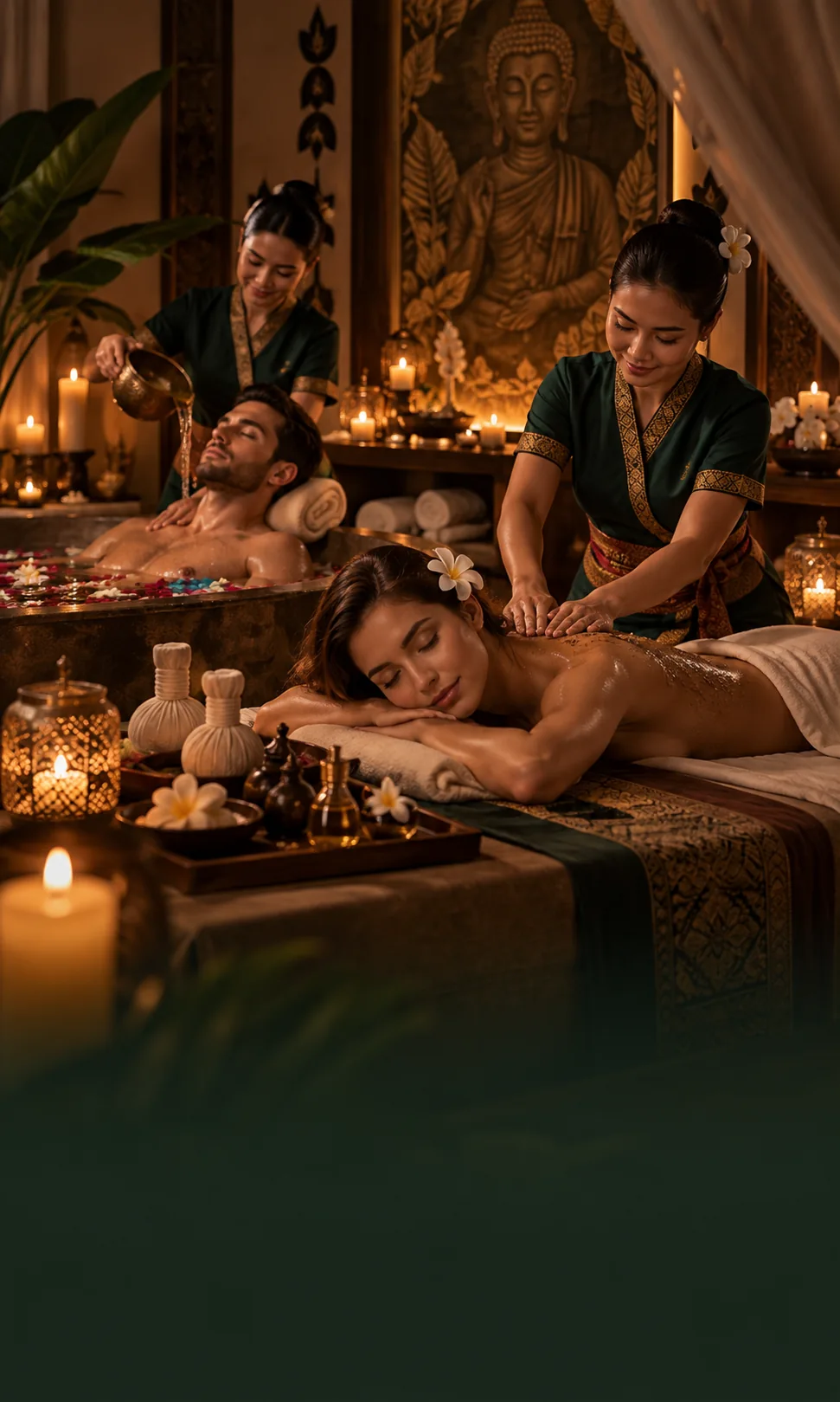 Массаж и СПА-программы для двоих в GRANDTHAI
