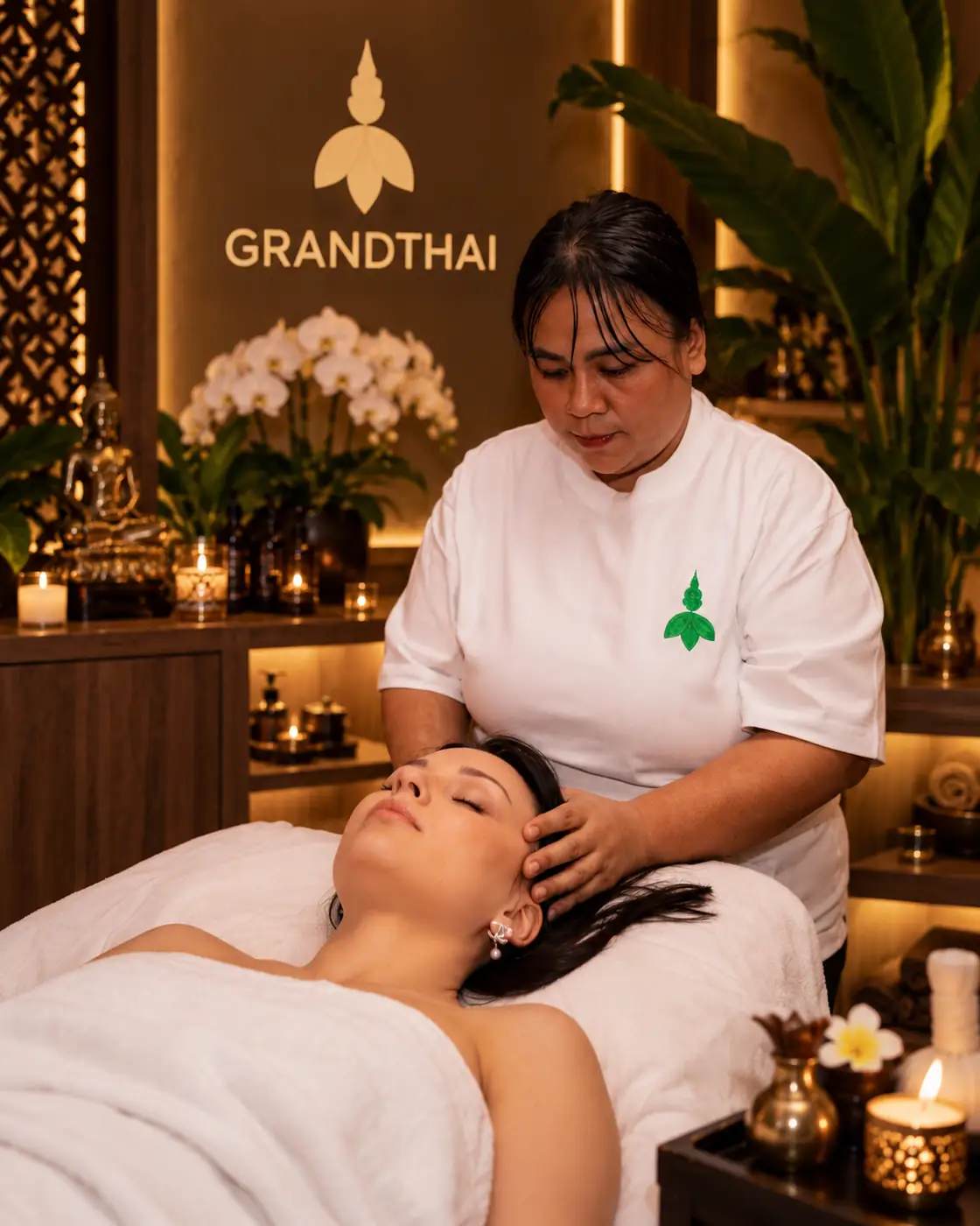 Массаж лица в GRANDTHAI