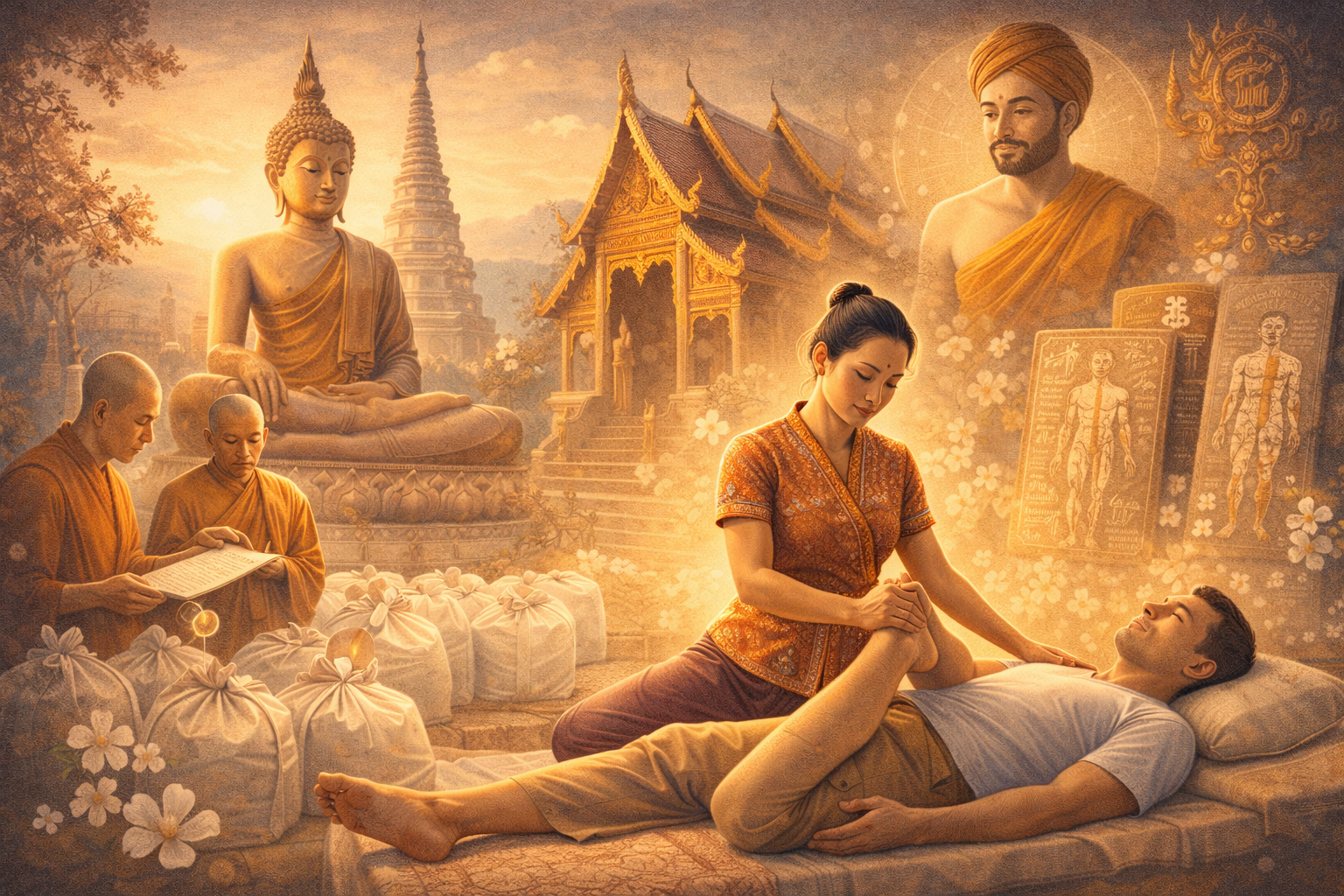 The History of Thai Massage: Origins and Living Tradition