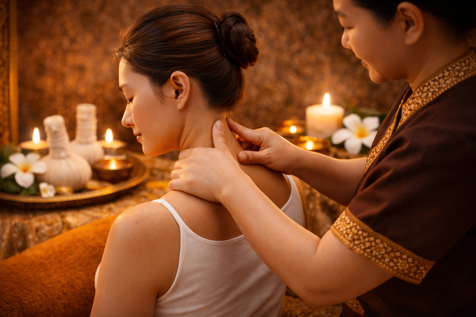 Thai Neck and Shoulder Massage: What to Expect